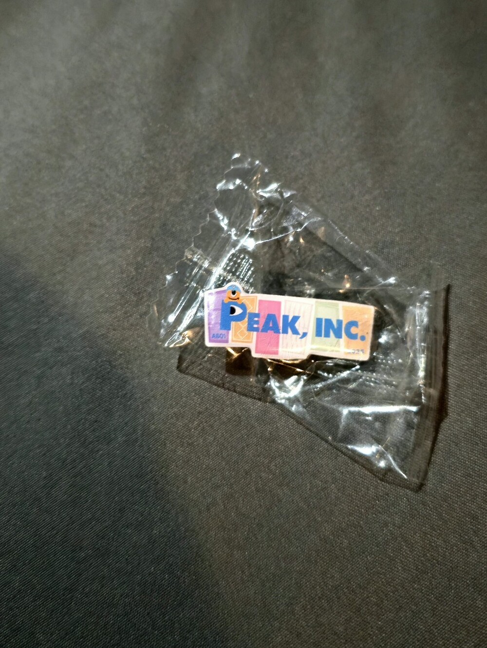 Amazon Monsters inc Peccy Pin & Sticker